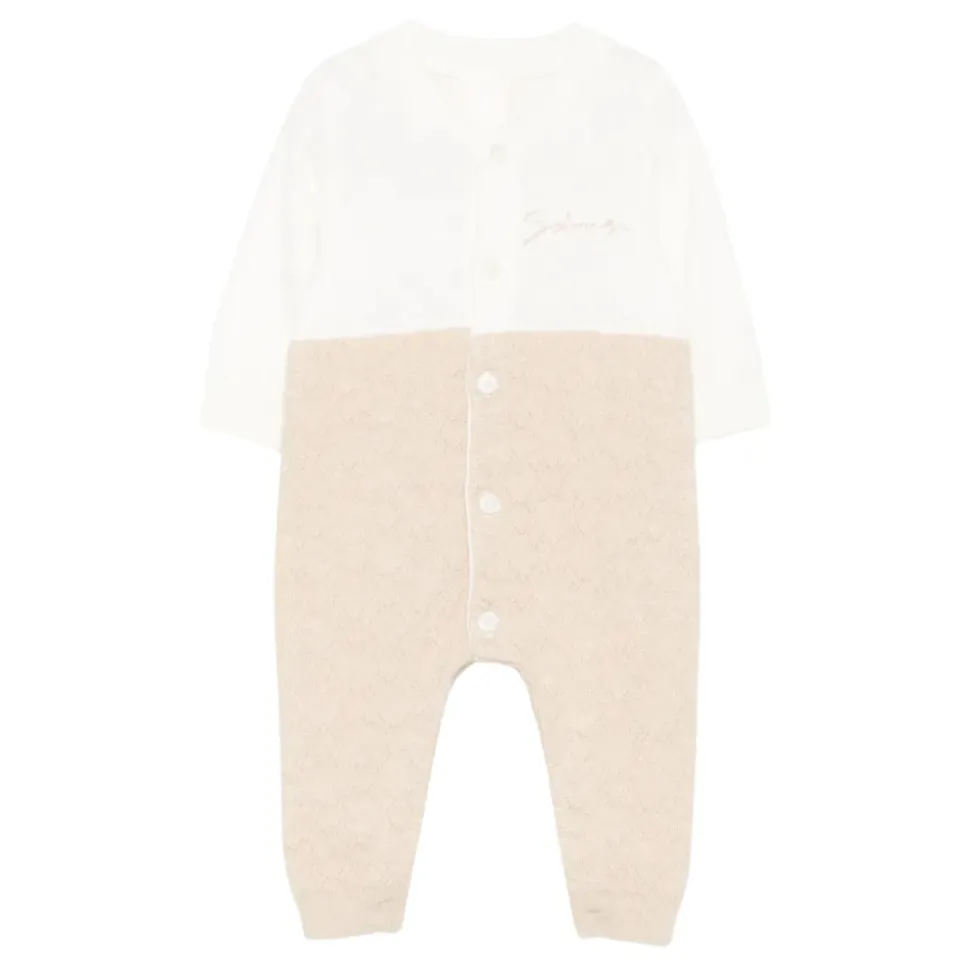 Logo Knit Onesie