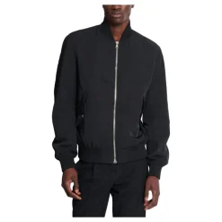 Logo Nylon Bomber Jacket