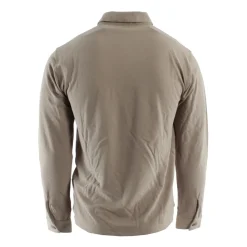 Long Sleeve Cotton Jersey Polo