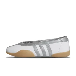 Mei Ballet Cloud White Silver Metallic