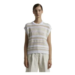Miękka Kamizelka Tricot z Bawełny