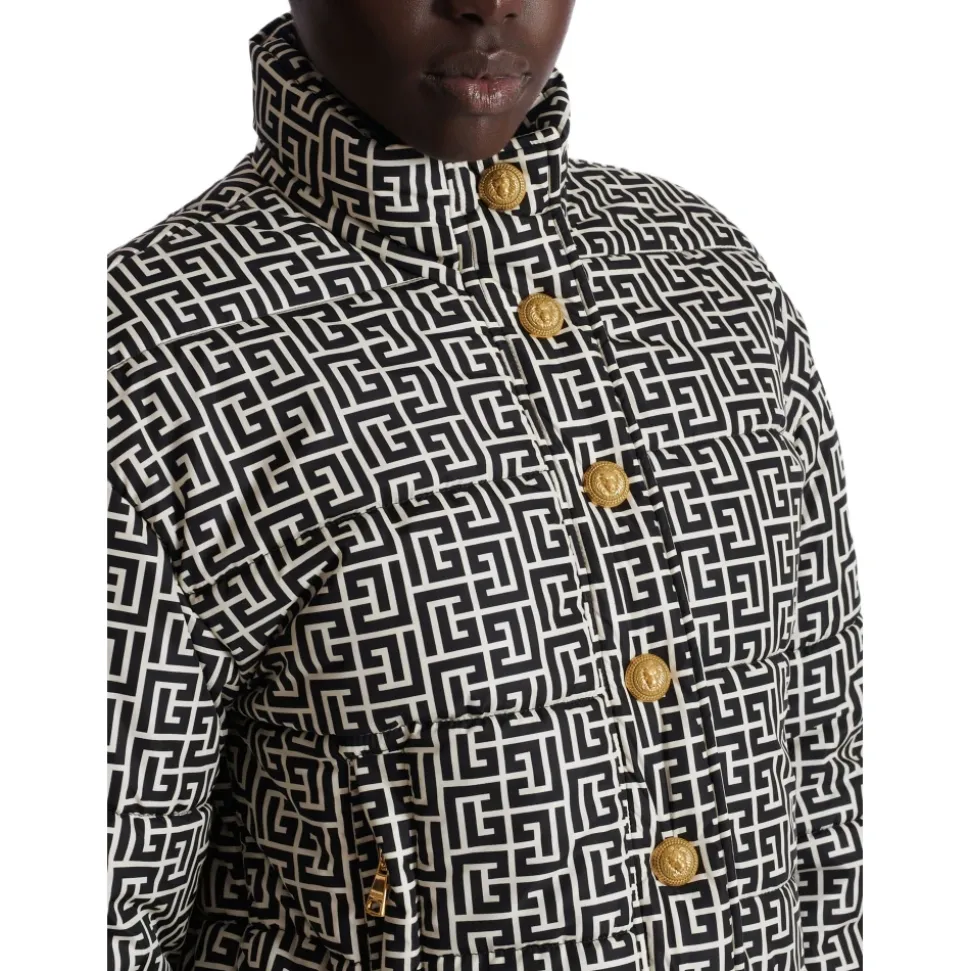 Monogram Jacquard Padded Jacket