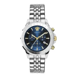 Męski Chronograf Signature Zegarek Niebieski