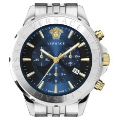 Męski Chronograf Signature Zegarek Niebieski