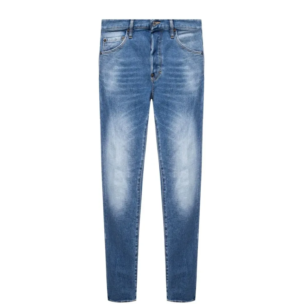 Niebieskie zniszczone Cool Guy Jeans