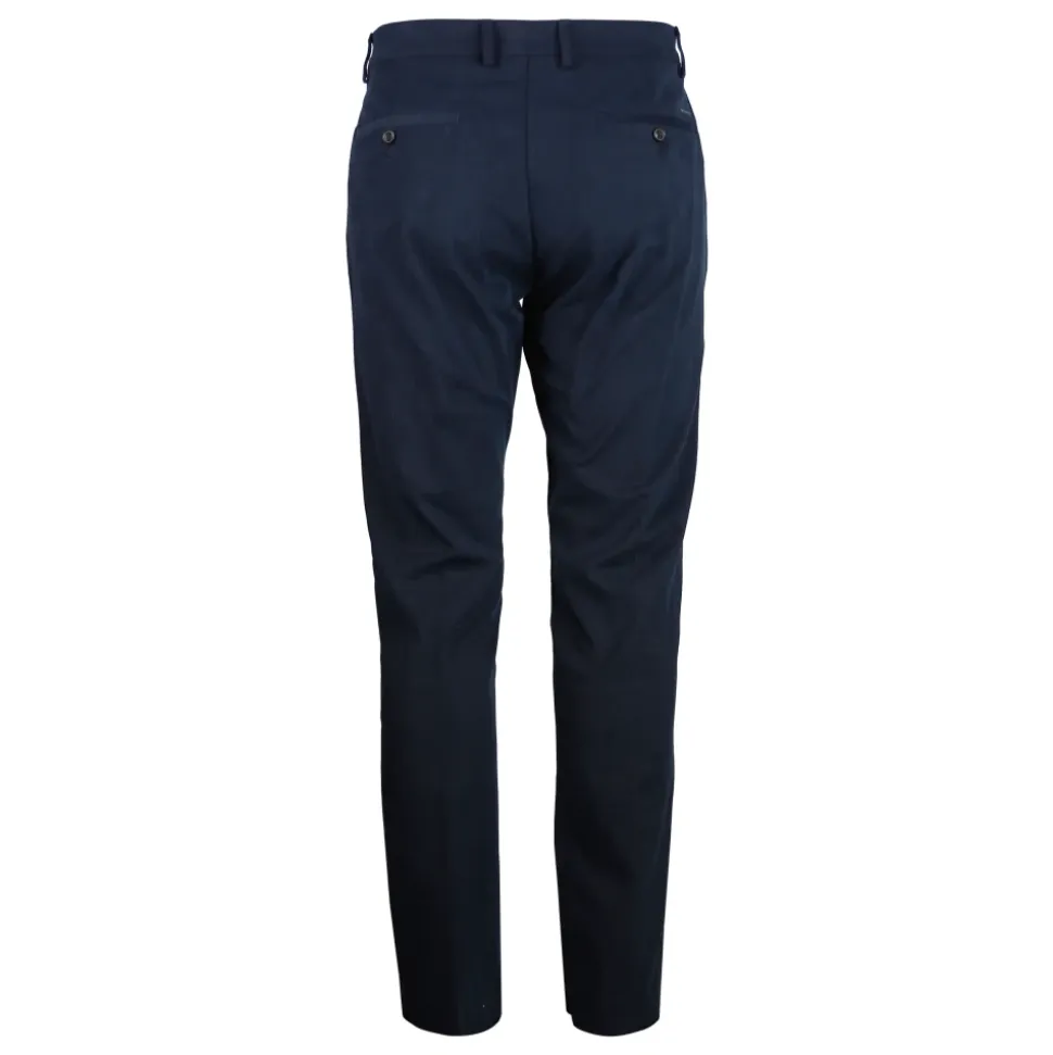 Niebieski sweter Chino Fit Regular Zip
