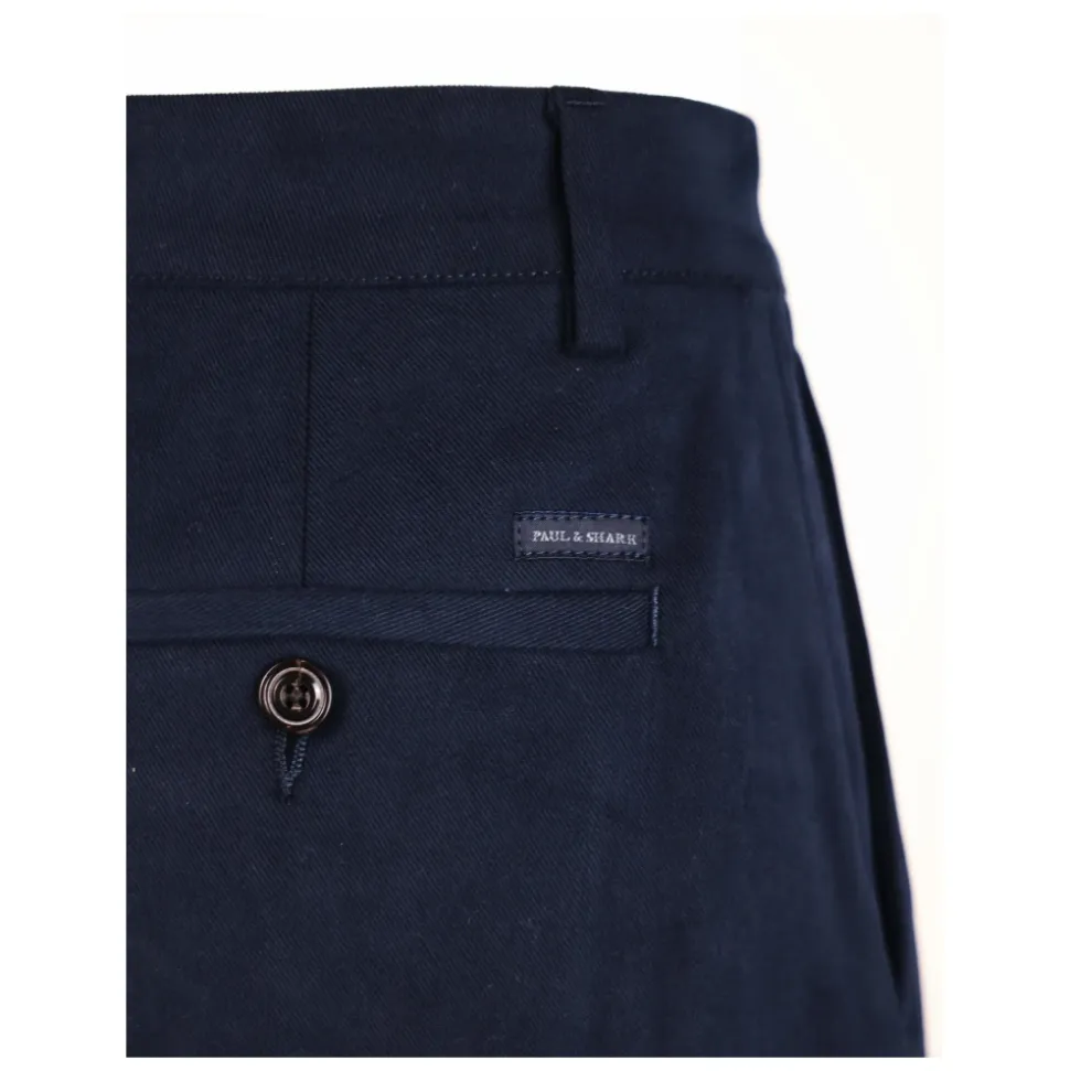 Niebieski sweter Chino Fit Regular Zip