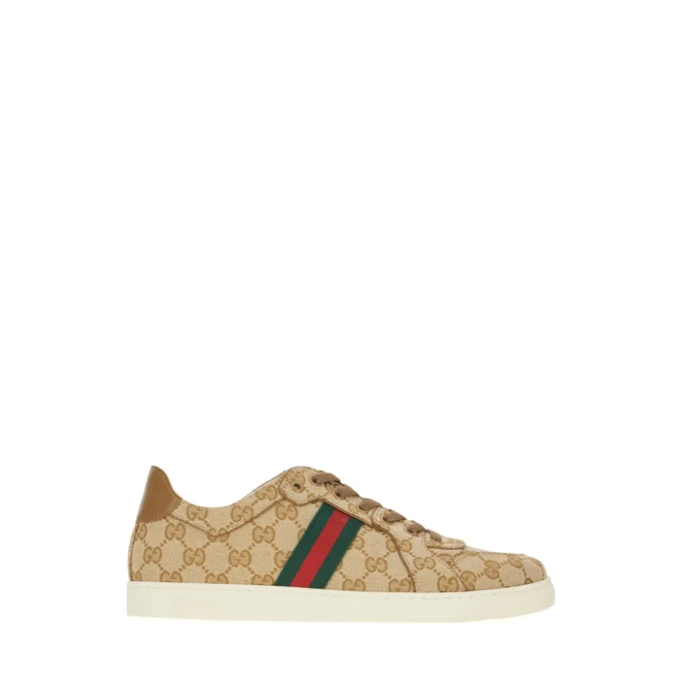 Niskie sneakersy z elastycznego materiału