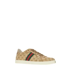 Niskie sneakersy z elastycznego materiału