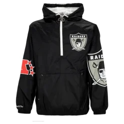 Oakland Raiders Windbreaker Anorak Oryginalne Kolory Drużyny