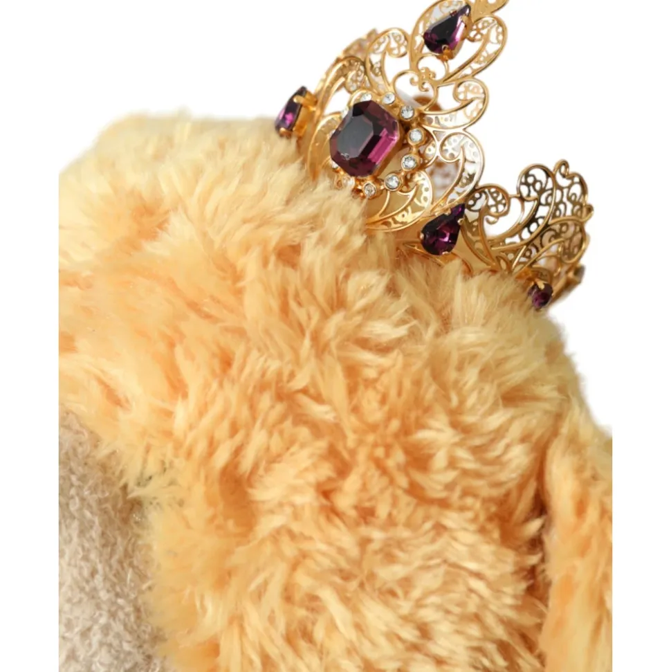 Opaska do włosów Diadem Kryształowa Korona z Misiem Teddy