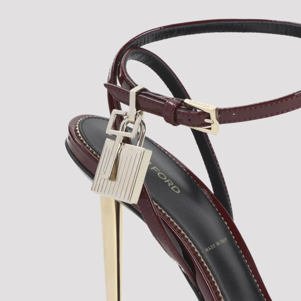 Padlock Pointy Naked Sandal
