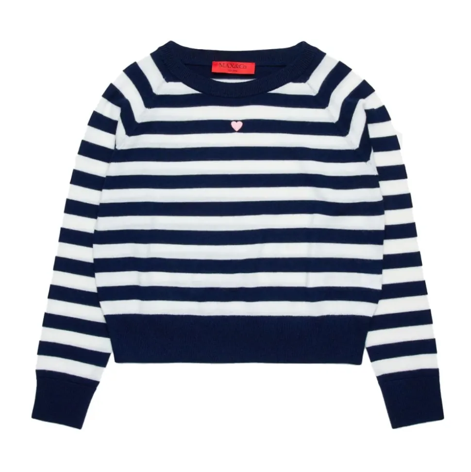 Pasiasty Sweter Dzianinowy