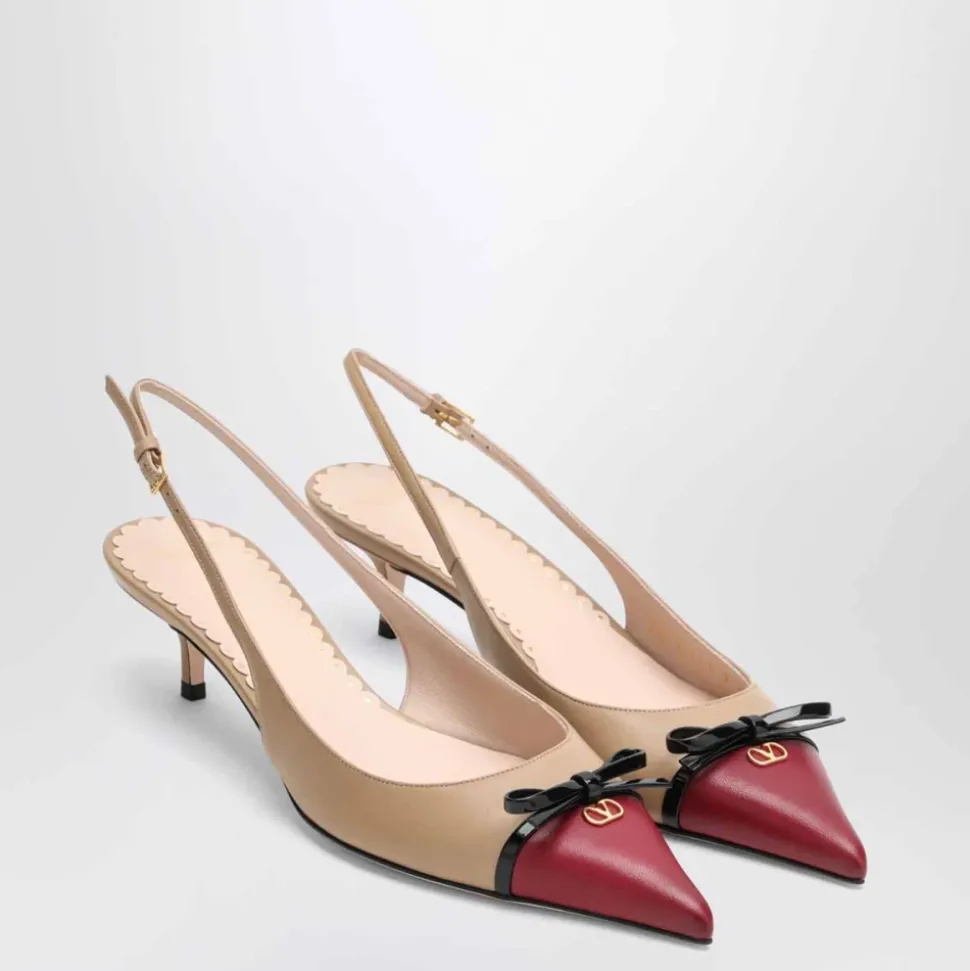 Płaskie Slingback Buty
