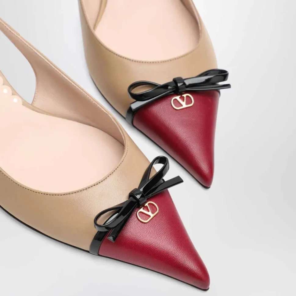 Płaskie Slingback Buty