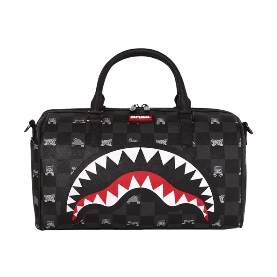 Peeking Character Check Mini Duffle