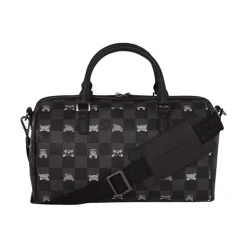 Peeking Character Check Mini Duffle