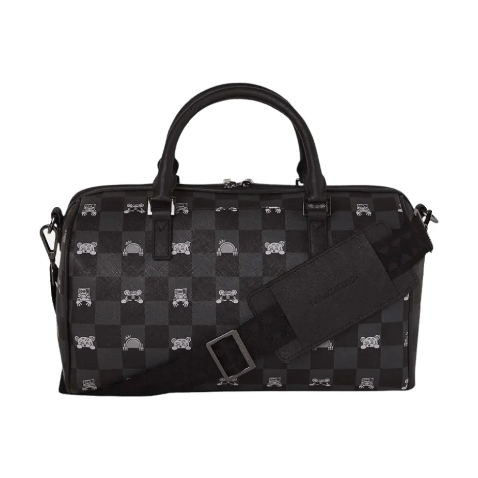 Peeking Character Check Mini Duffle