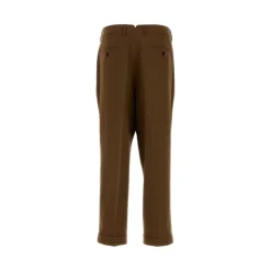 Pleated Wool Trousers
