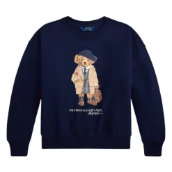 Polo Bear Bluza z polaru z mieszanki bawełny