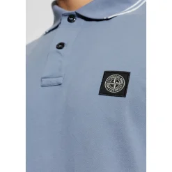 Polo z naszywką z logo
