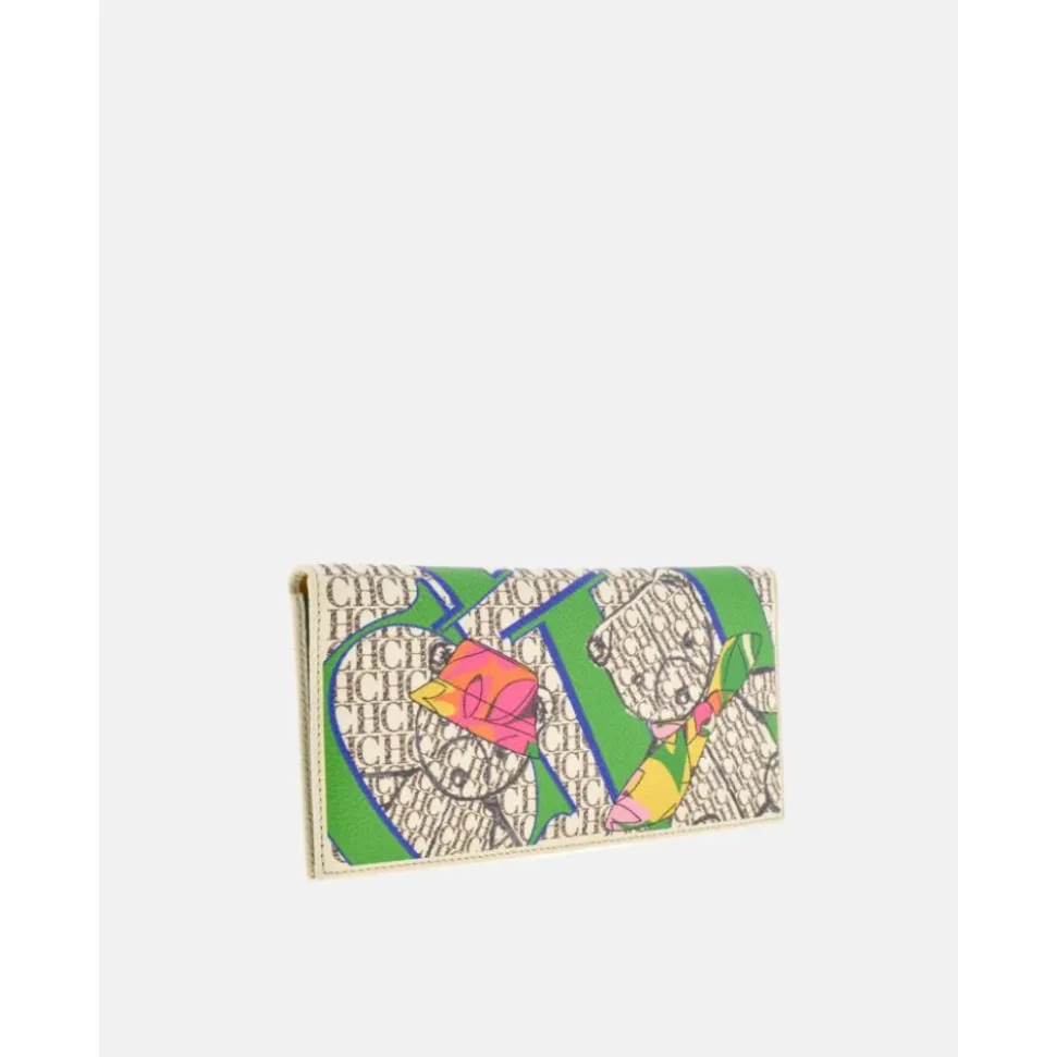 Portfel Traveller Caracas Multicolor z Nadrukiem Misia