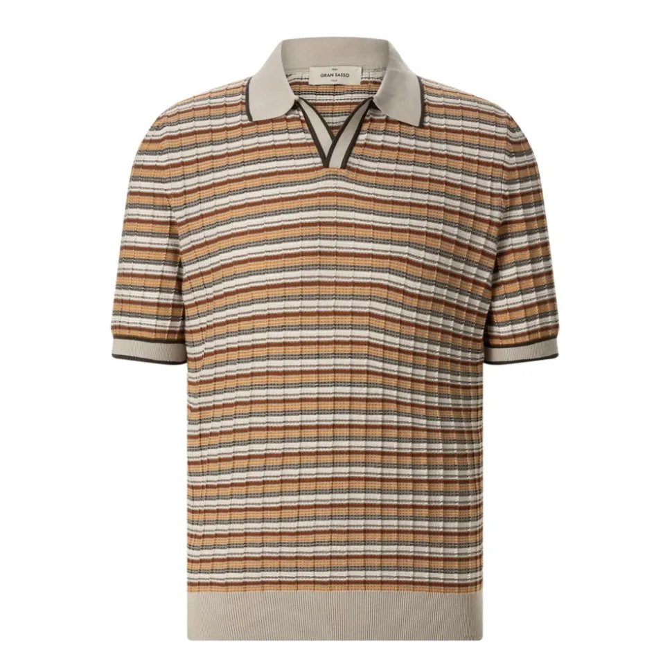 Preppy Skipper Knit Polo