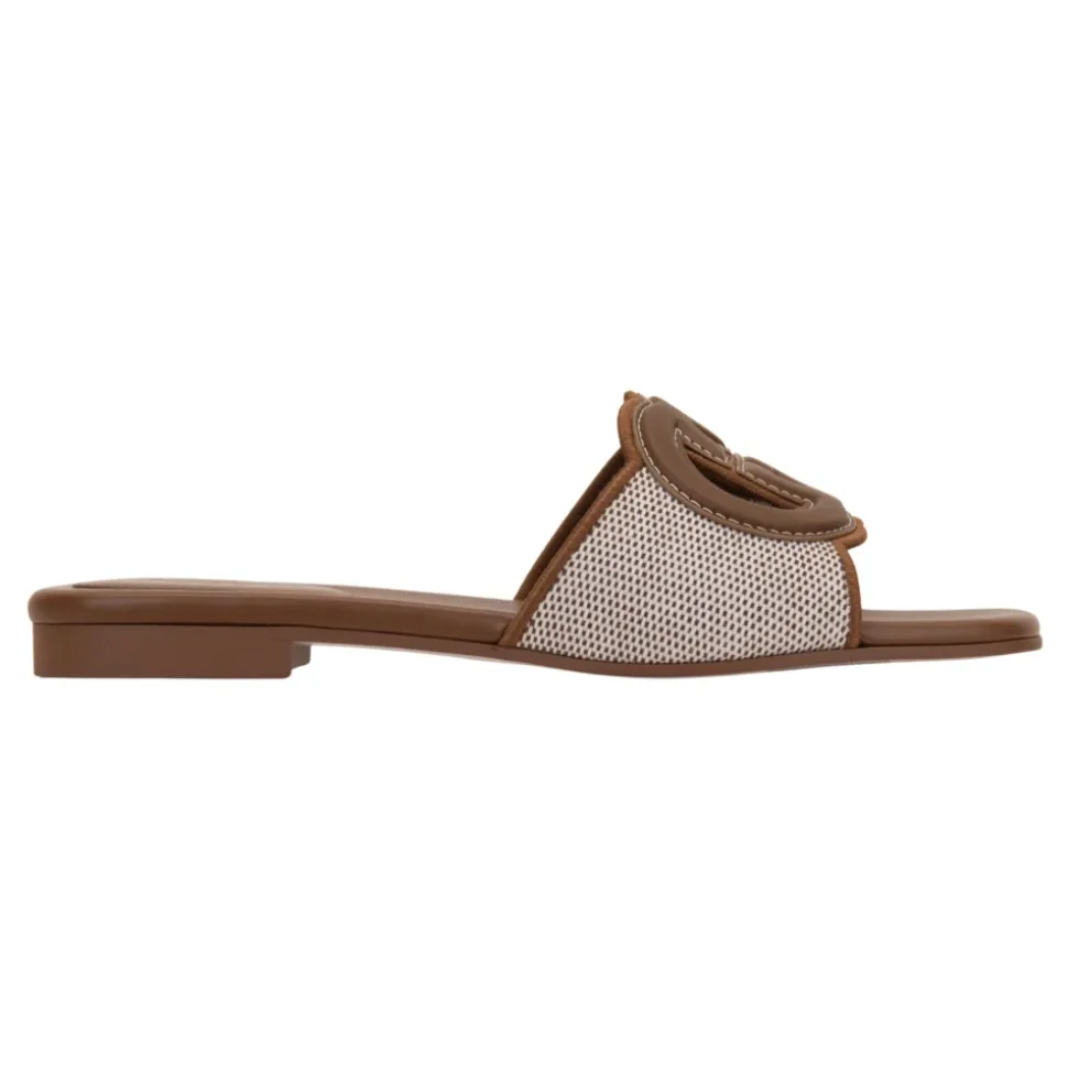 Quilted GG Strap Slipper