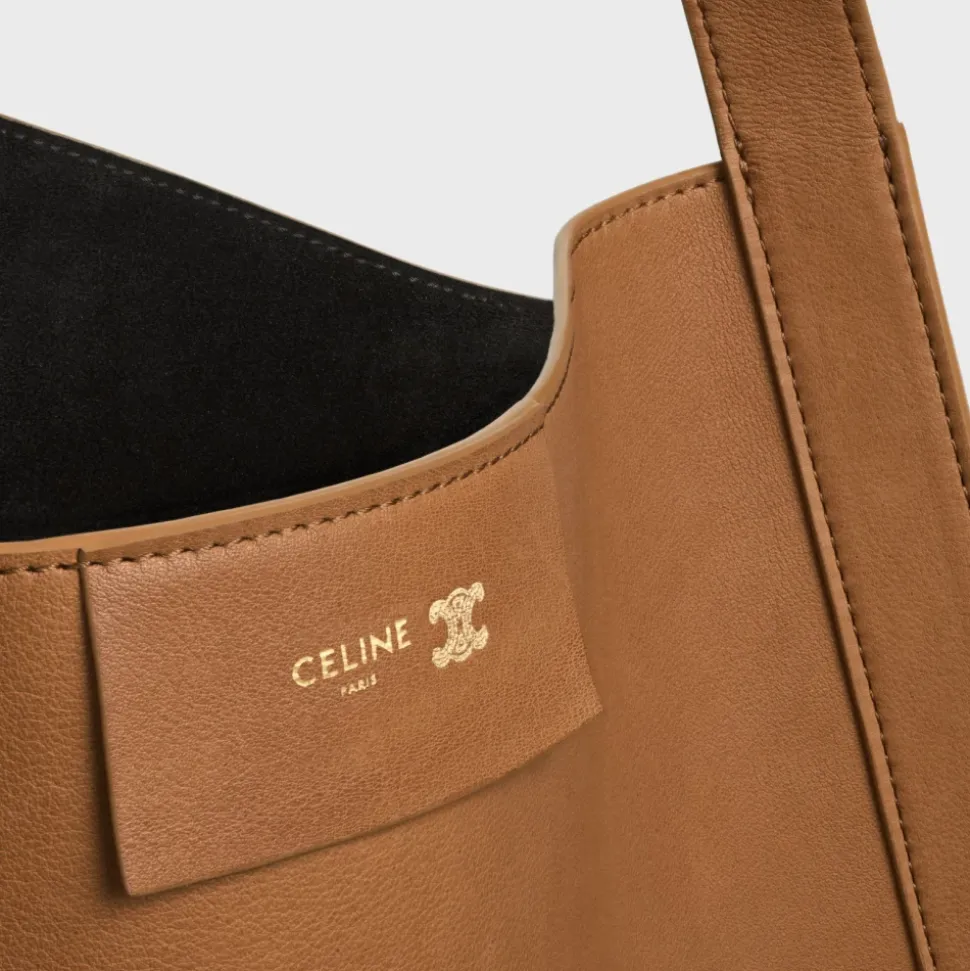 Średnia torba Cube Bag ze skóry cielęcej