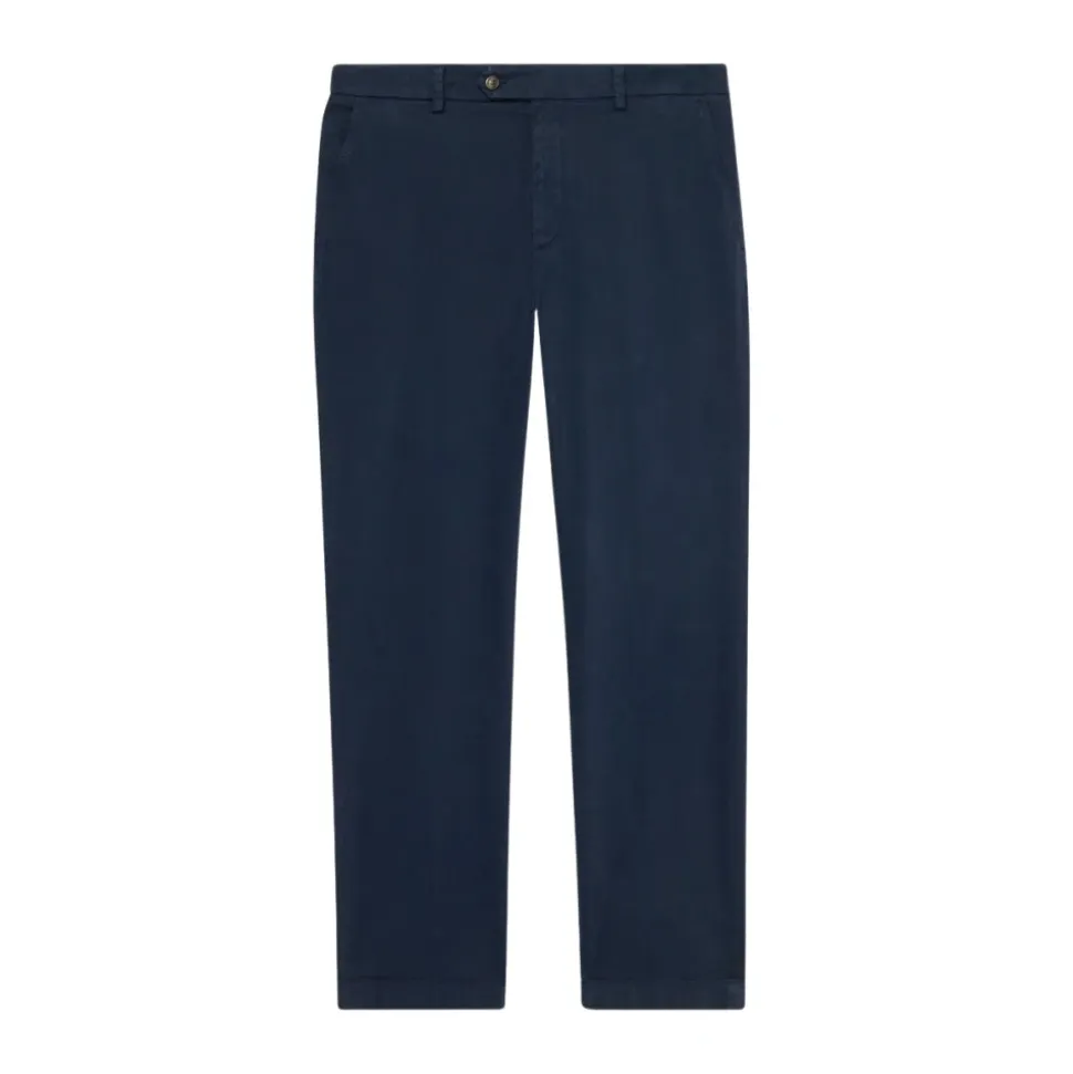 Regular Fit Microtwill Stretch Bawełniany Chino
