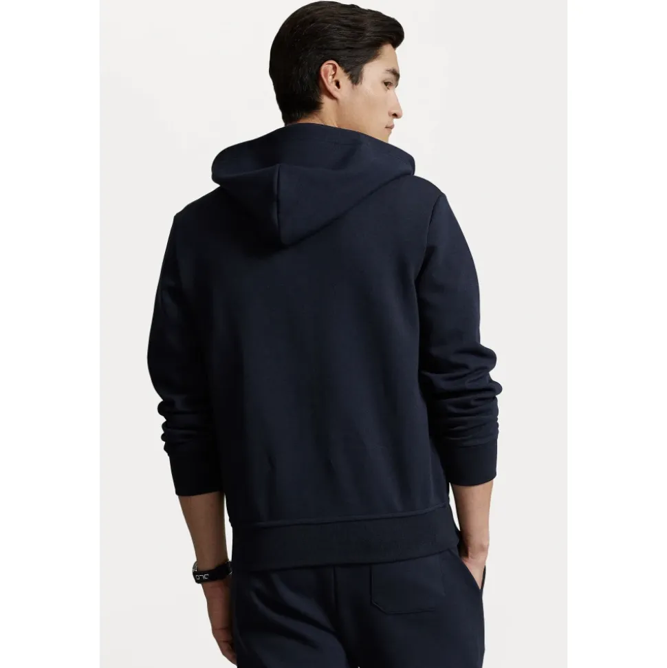 Rozpinana bluza z kapturem Double-Knit Aviator
