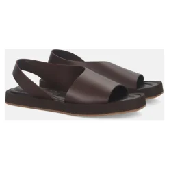 Sandały Saddie Calidis Brown Flat