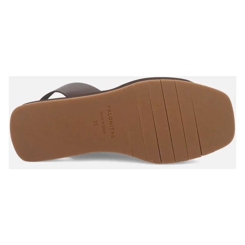 Sandały Saddie Calidis Brown Flat