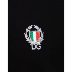 SCUDETTO GIROCOLLO T-Shirt - Czarny