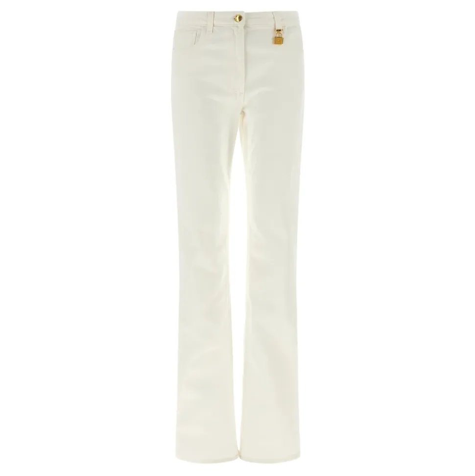 Skinny Jeans with Jewel Padlock