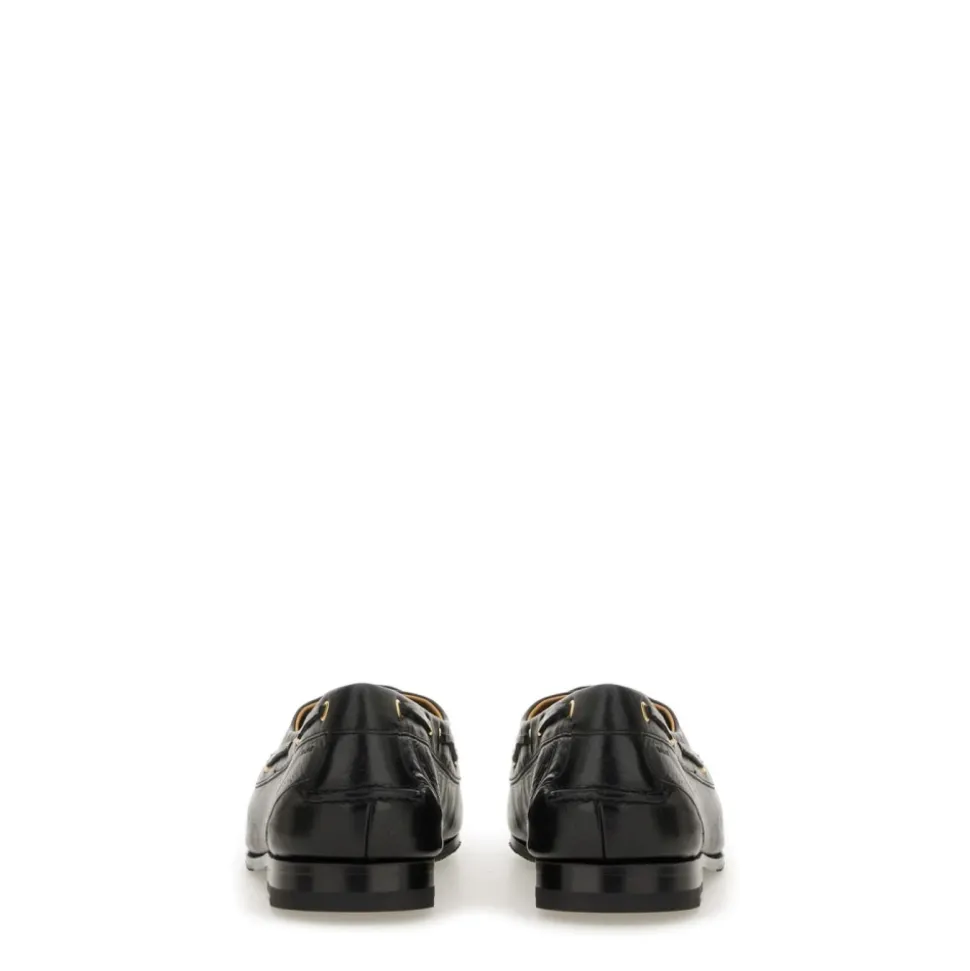 Skórzane buty żeglarskie