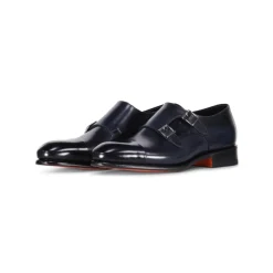 Skórzane Double Monkstraps