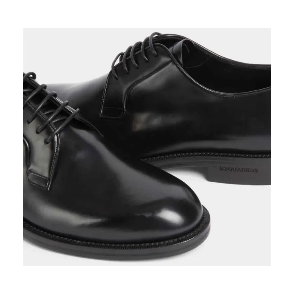 Skórzane eleganckie buty Derby