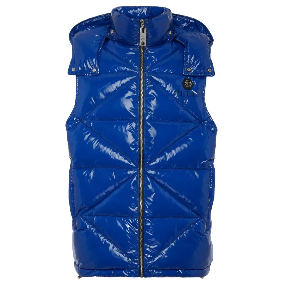 Sleeveless Jacket Hexagon