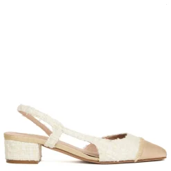 Slingback Tessuto Bouclè
