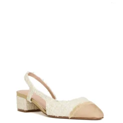 Slingback Tessuto Bouclè