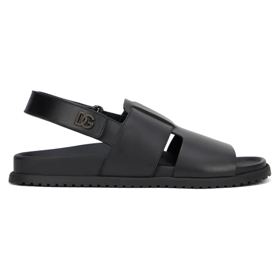Smooth Leather Sandals