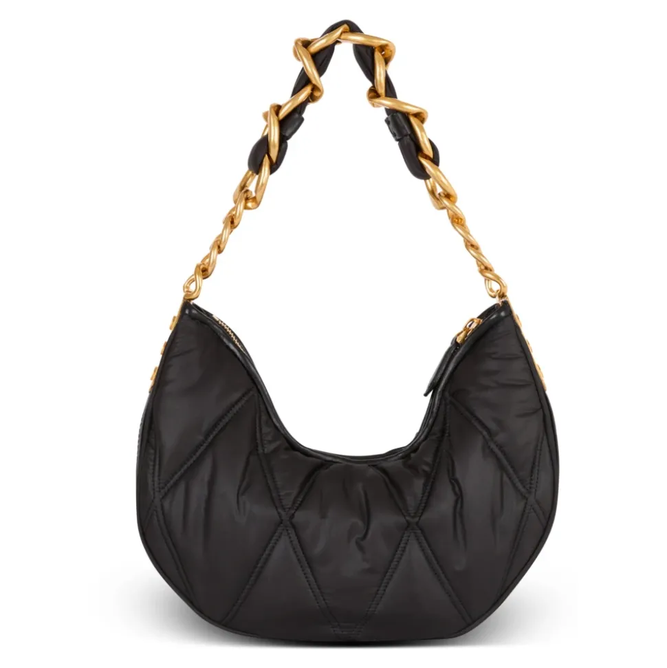 1945 Soft Moon torba z nylonu pikowanego diamentowo