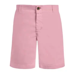 Solidne szorty bermuda z satyny Tencel dla mężczyzn