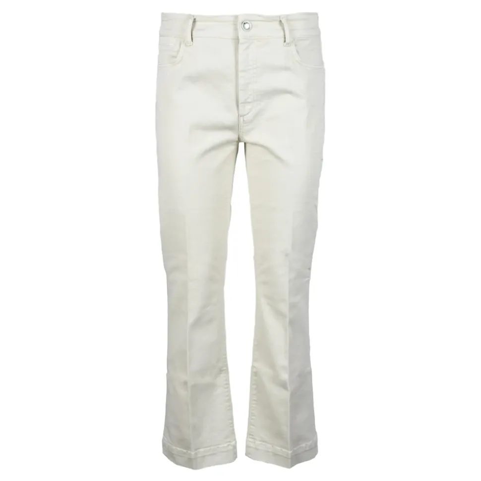 Spodnie Slim Fit z mieszanki bawełny