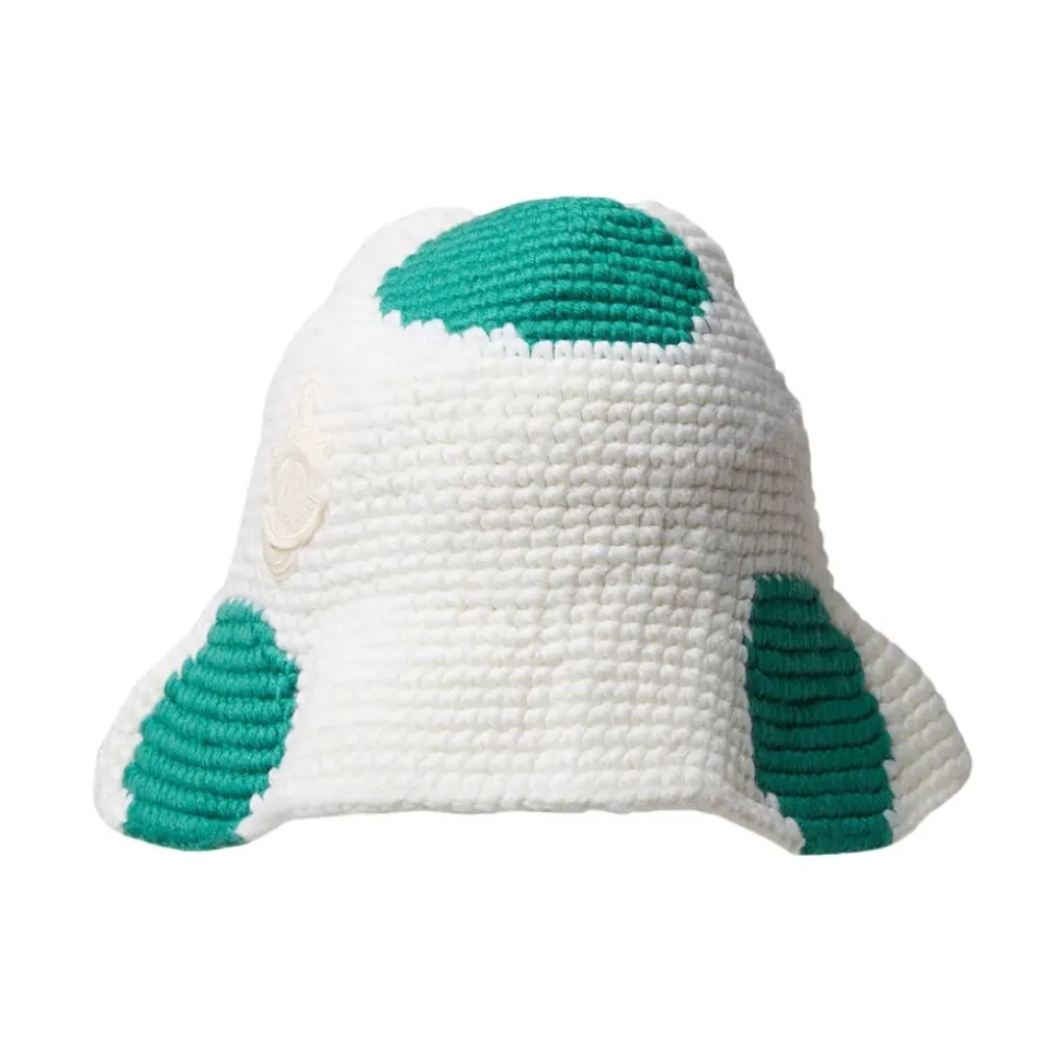 Spotted Wełniany Kapelusz z Dzianiny