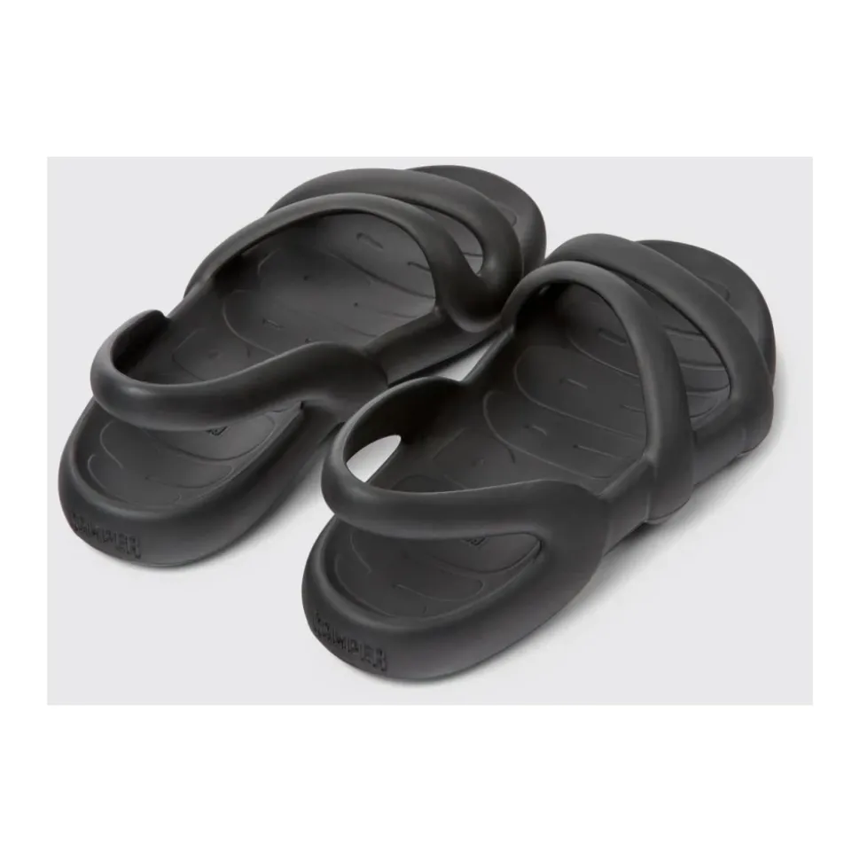 Stylowe sandały na płaskim obcasie z paskiem Slingback