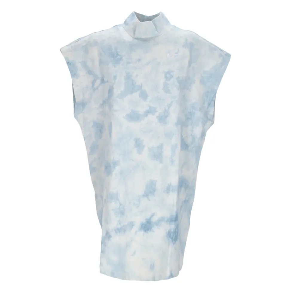 Sukienka Jersey z niebieskim tie-dye