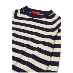 Sweter w paski żakardowe