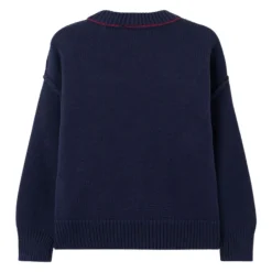 Sweter z Okrągłym Dekoltem
